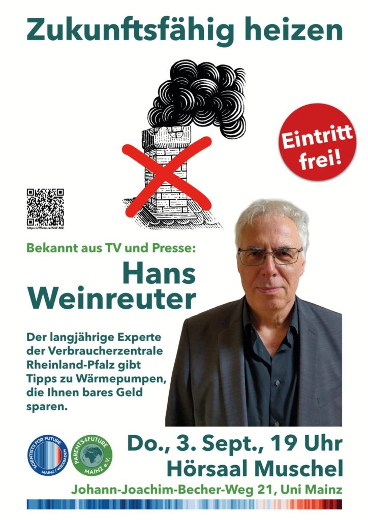 Veranstaltung  Zukunftsfähig  heizen